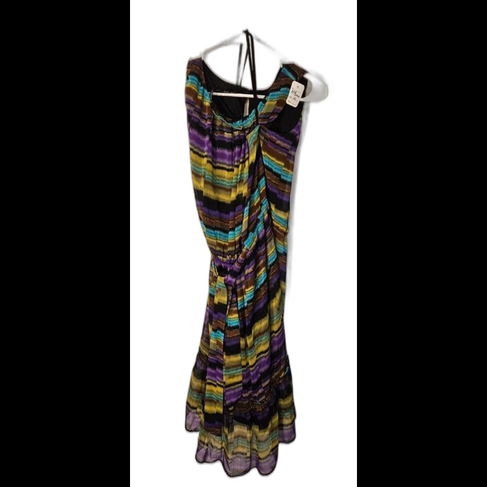 AGB Multicolor Sleeveless Midi Dress Size 12 - ITEM #2692